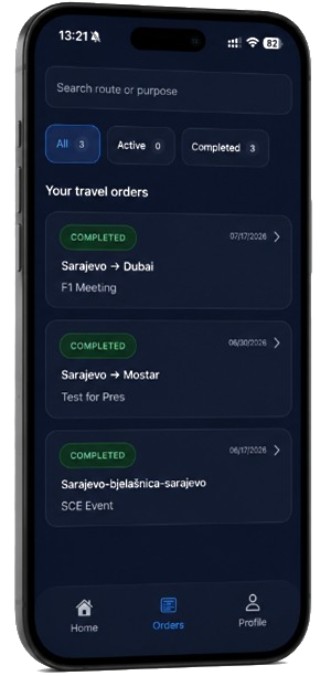 APN mobilna - lista putnih naloga